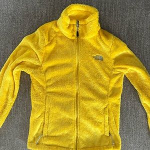 Women’s fuzzy North Face jacket
